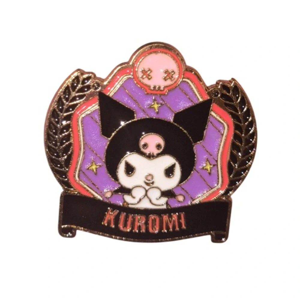 Sanrio Hello Kitty Kuromi Frame Character Enamel Pin